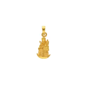 22K Yellow Gold Unisex Pendant (2.2gm)