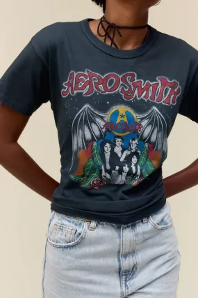 Aerosmith Back In The Saddle Ringer Tee