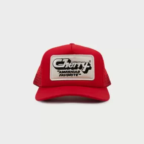 America's Favorite Mesh Trucker (Red)