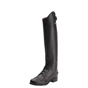 Ariat Youth Heritage Contour Field Zip Long Riding Boot Black