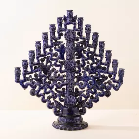 Blue Bird Candelabra