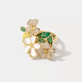 Four-leaf Clover Ring