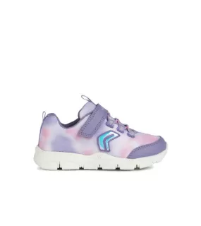 Geox Girls Purple Marble Effect New Torque Runner J258HA