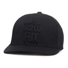 Monochrome Zero Fux Stretch Twill Snapback Hat Onyx - SS24