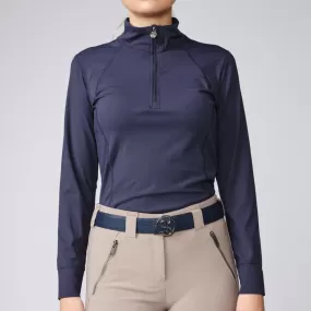 PS of Sweden Navy Wivianne Long Sleeve Base Layer