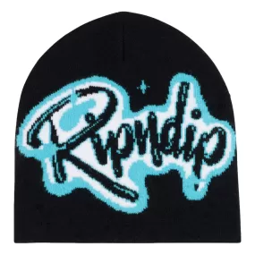 RIPNDIP IN LOVING MEMORY BEANIE-BLACK